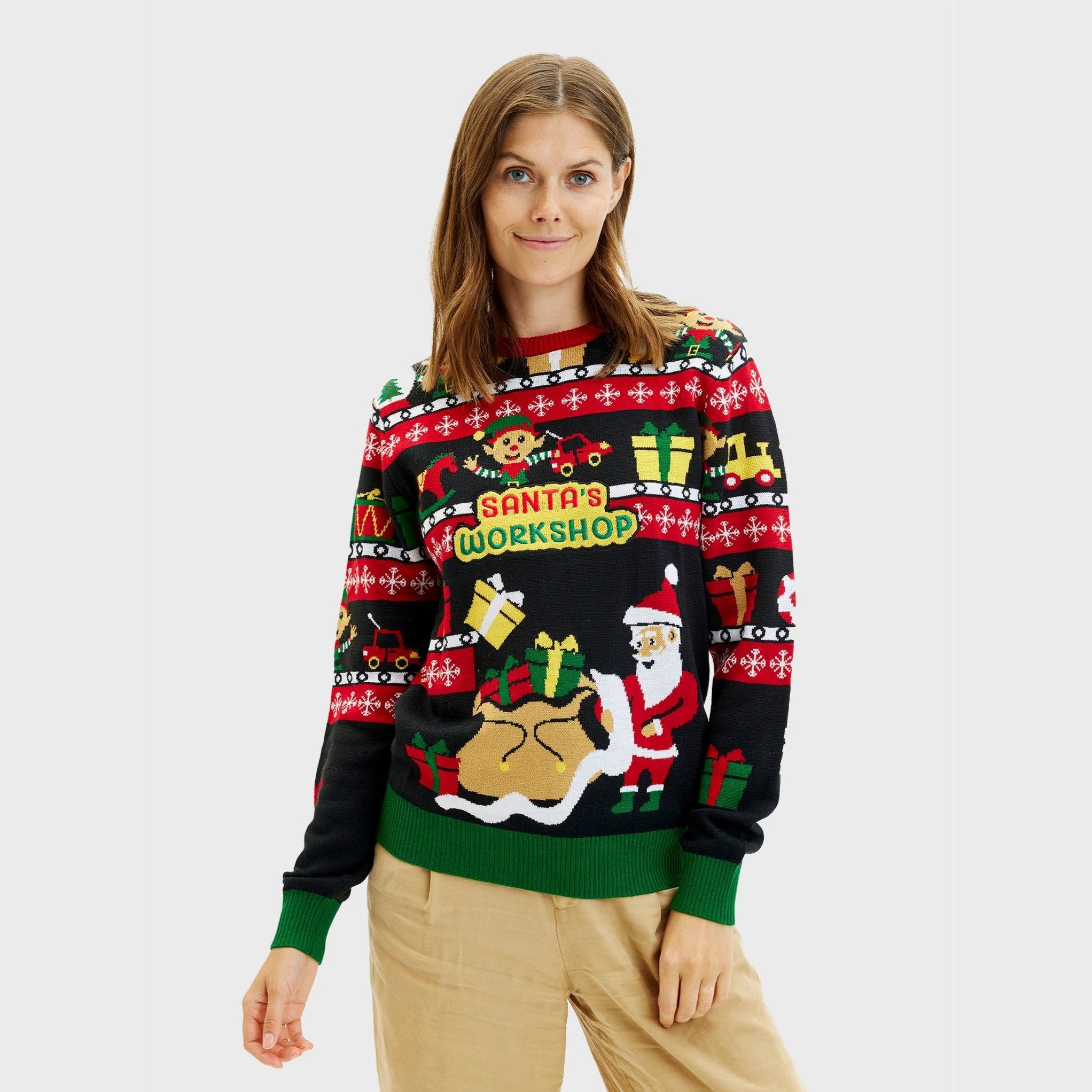 Santa’s Workshop christmas sweater - herren